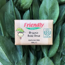 Органічне тверде мило для рук Friendly Organic без запаху 100 гр