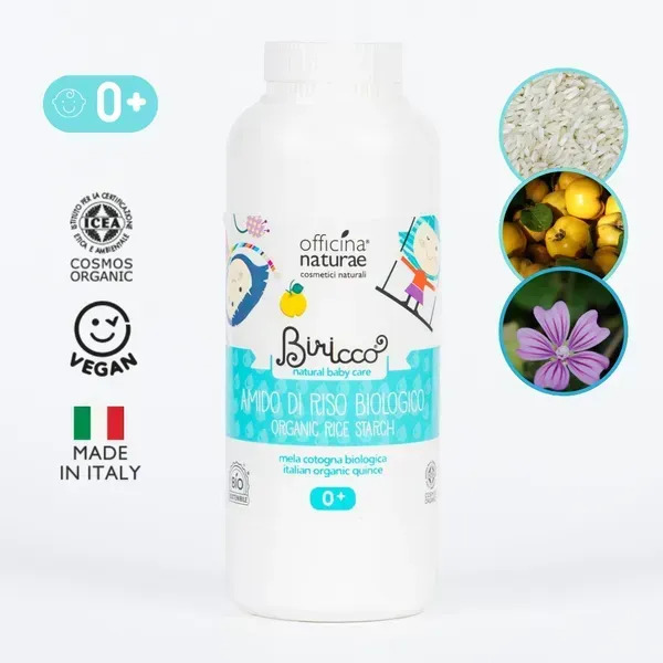 Органічний рисовий крохмаль Officina Naturae, 100 г