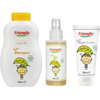 Органічний набір дитячої косметики Friendly Organic "Безпечний догляд"