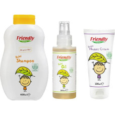 Органічний набір дитячої косметики Friendly Organic "Безпечний догляд"
