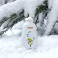 Органічний дитячий шампунь-гель Friendly Organic без запаху 400 мл