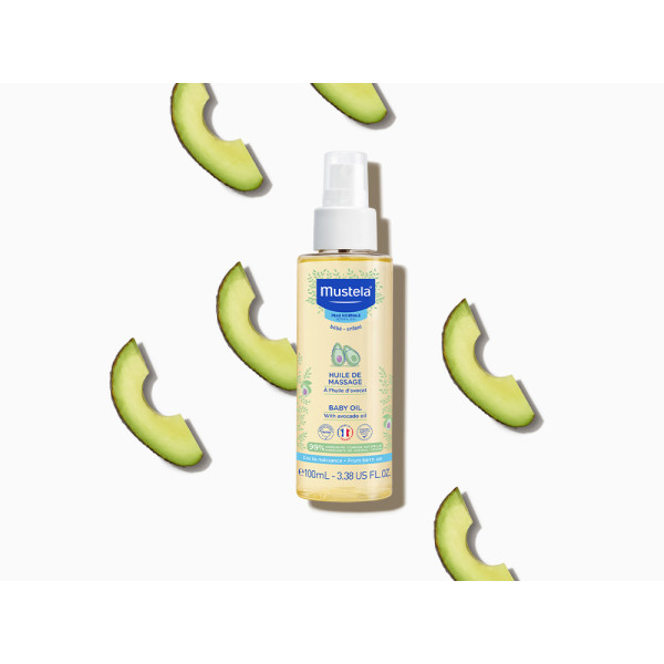 Дитяча олійка для масажу - Mustela, 100 мл