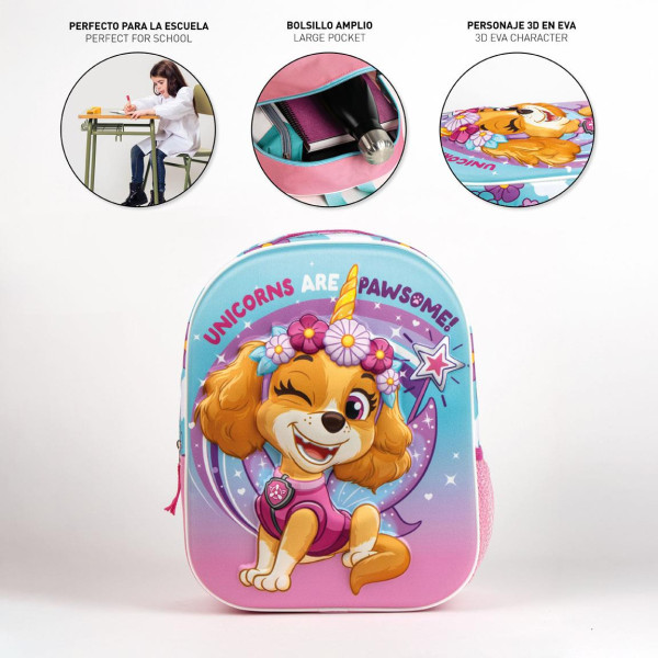 Рюкзак, PAW PATROL,  рожевий