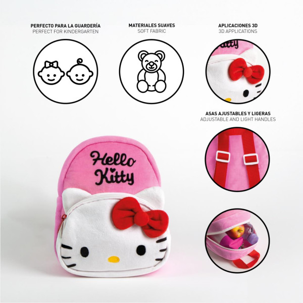 Рюкзак, HELLO KITTY, рожевий 
