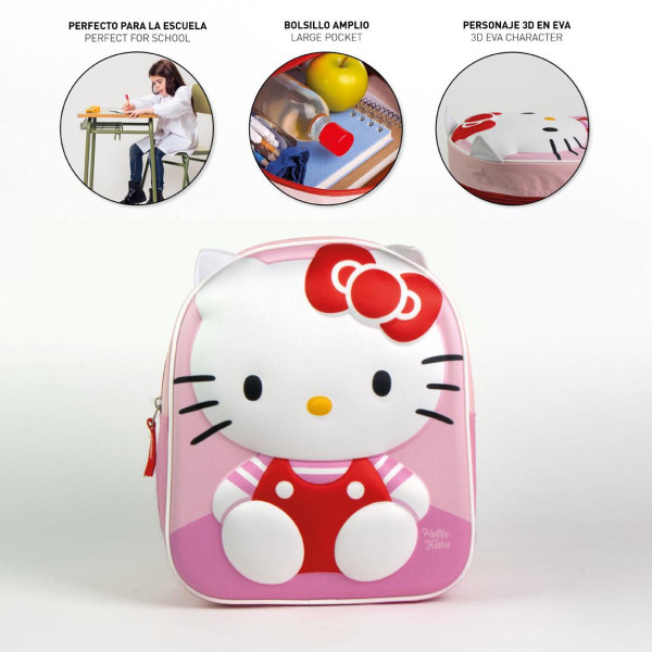 Рюкзак, HELLO KITTY, рожевий 