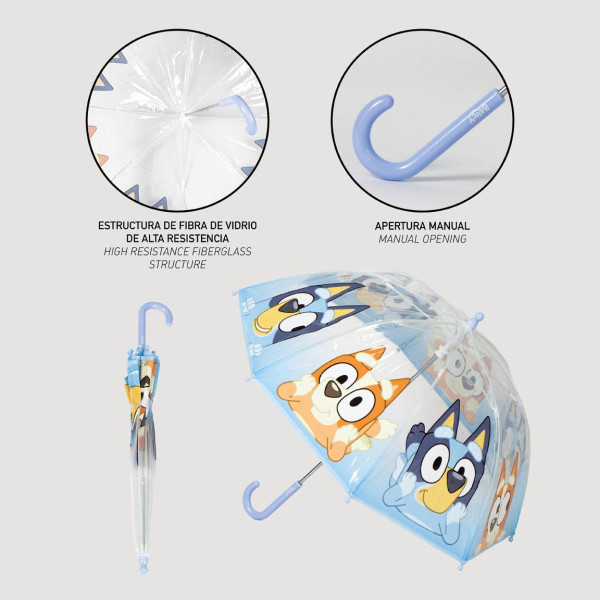 Парасолька BLUEY, 45 см 