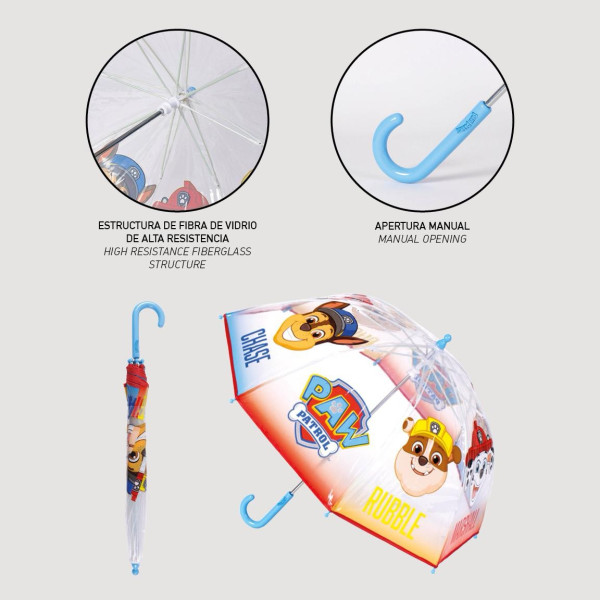 Парасолька PAW PATROL, 45 см