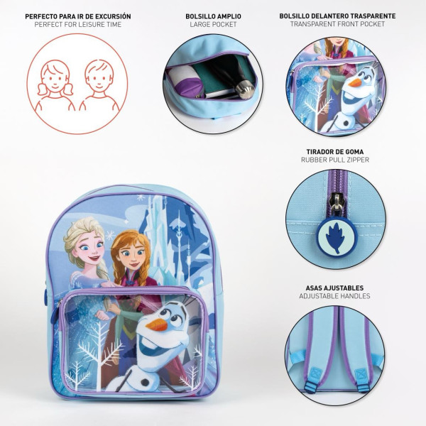 Рюкзак, FROZEN, блакитний 