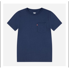 Дитяча бавовняна футболка Levi’s SUNSET POCKET TEE