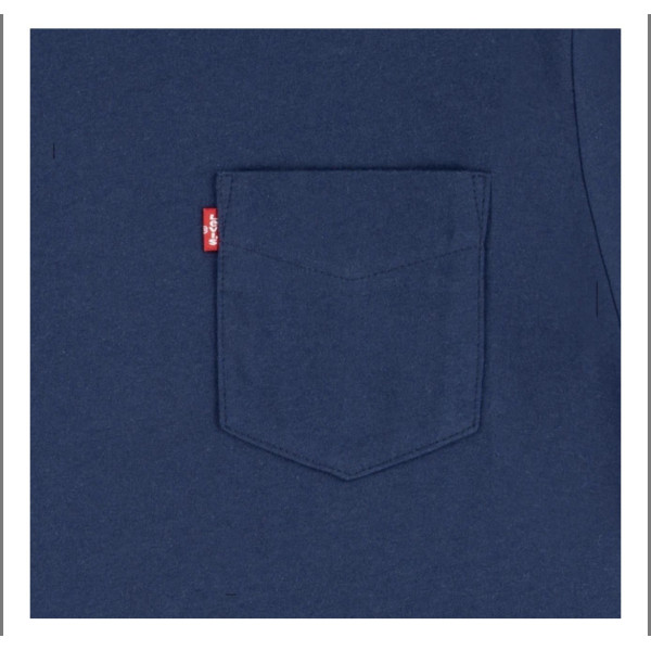 Дитяча бавовняна футболка Levi’s SUNSET POCKET TEE