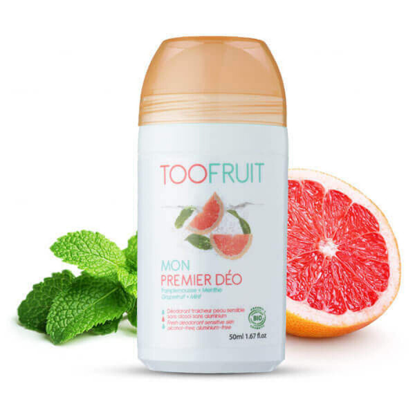 Дезодорант "Мій Перший Део" Грейфрут і м'ята - TOOFRUIT, 50 мл